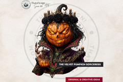 Harvest of Haunts: Halloween Gothic Characters PNGs Product Image 8