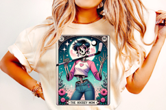 Hockey Mom Png, Sublimation Design, Hockey Tarot Card PNG Product Image 2