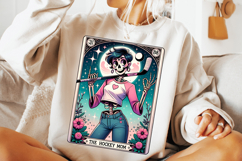 Hockey Mom Png, Sublimation Design, Hockey Tarot Card PNG Product Image 3