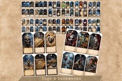 The House of Horror Halloween Junk Journal Kit Gothic sheets Product Image 13
