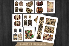 Haunted House Horror Halloween Junk Journal Kit Product Image 19