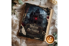 Haunted House Horror Halloween Junk Journal Kit Product Image 3