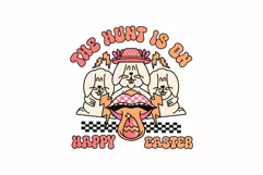 The Hunt is on Easter Groove SVG T shirt Design Product Image 2