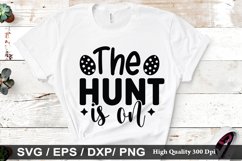 The hunt is on SVG - Easter Design Product Image 1