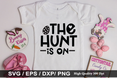 The Hunt is On SVG - Easter Design Product Image 1