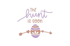 The Hunt Is Soon SVG Cut File Product Image 1