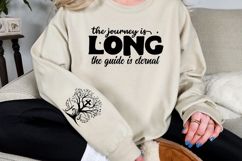 The journey is long the guide is eternal Sleeve SVG Design Product Image 2
