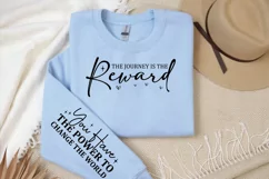 The journey is the reward sleeve SVG, Adventure SVG Product Image 3