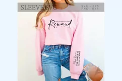 The journey is the reward sleeve SVG, Adventure SVG Product Image 1