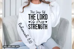 Trust in the LORD - Christian Sleeve T-Shirt Design Product Image 3