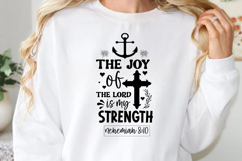 The joy of the lord is my SVG, Bible Verse SVG Product Image 1