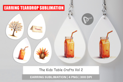 Earring Watercolor Kids Table Crafts Product Image 1