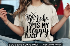 Take Me To The Lake SVG - Lake Quotes Design Product Image 1