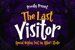 The Last Visitor Special Display Serif Font Product Image 1