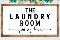 The Laundry room open SVG, Laundry Signs SVG Product Image 1