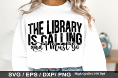 Reading SVG Design - The Library is Calling and I Must Go Product Image 6