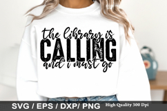 Reading SVG Design - The Library is Calling and I Must Go Product Image 3