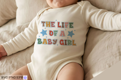 Baby &amp; Kids Girl Saying SVG PNG T-shirt Design Product Image 2