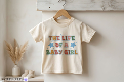 Baby &amp; Kids Girl Saying SVG PNG T-shirt Design Product Image 3