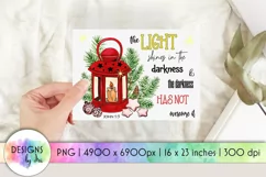 Religious Christmas | The Light Shines In The Darkness Product Image 1