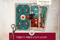 The Little Red Village Tarot Whimsical Folk Major Arcana Product Image 10