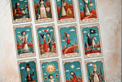 The Little Red Village Tarot Whimsical Folk Major Arcana Product Image 7