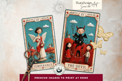 The Little Red Village Tarot Whimsical Folk Major Arcana Product Image 8