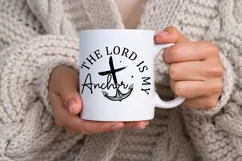 The Lord Is My Anchor SVG, Christian SVG Design Product Image 3
