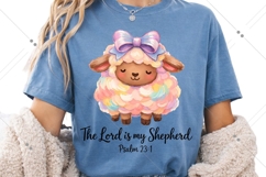 The Lord is my Shepherd PNG, Christian Easter PNG, Easter Product Image 4