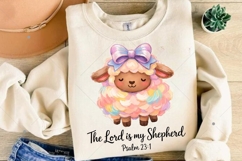 The Lord is my Shepherd PNG, Christian Easter PNG, Easter Product Image 6