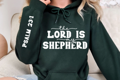 The Lord Is My Shepherd Sleeve SVG Design Product Image 2