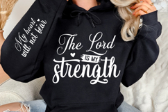 The Lord Is My Strength SVG Design Product Image 3