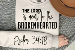 The Lord Is Near To Sleeve SVG Design Product Image 3