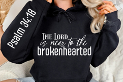 The Lord Is Near Sleeve SVG Design, Bible Quotes SVG Product Image 3