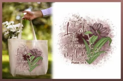 The Lord Is The Sustainer Of My Life Quote 300 dpi PNG Image