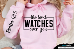 The Lord Watches Over Sleeve SVG Design Product Image 1