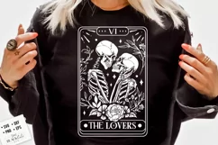 The lovers svg, the lovers tarot card svg, tarot card svg Product Image 1