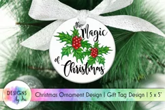 Ornament Design | The Magic of Christmas | Mistletoe Print Product Image 1