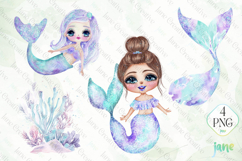 The Magical Mermaid Clipart Product Image 1