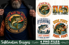 Fishing sublimation PNG, 4 Fishing PNG, Father's day PNG Product Image 7