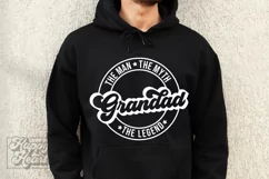The Man The Myth Grandad SVG - Fathers Day - Best Grandad Product Image 3