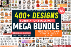 The Mega Sublimation SVG Clipart PNG Bundle,PNGDesign Bundle Product Image 1