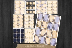 Botanical Midnight Herbarium Junk Journal Ephemera Product Image 11