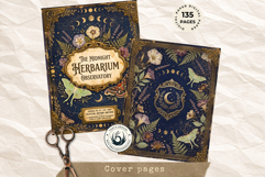 Botanical Midnight Herbarium Junk Journal Ephemera Product Image 8