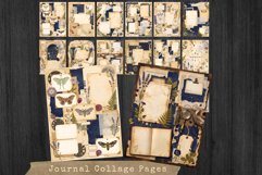 Botanical Midnight Herbarium Junk Journal Ephemera Product Image 9