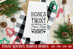Roses are red tacos are delicious i use paper plates because Product Image 1