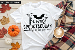 The most spooktacular time - Halloween SVG Design Product Image 1