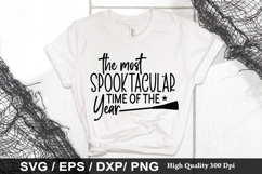 The most Spooktacular time SVG - Halloween Design Product Image 1