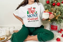 The most wonderful wine of the year SVG, Merry Christmas SVG Product Image 3