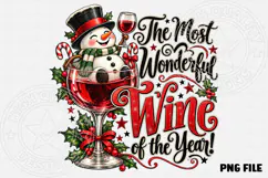 The Most Wonderful Wine of the Year PNG Product Image 2